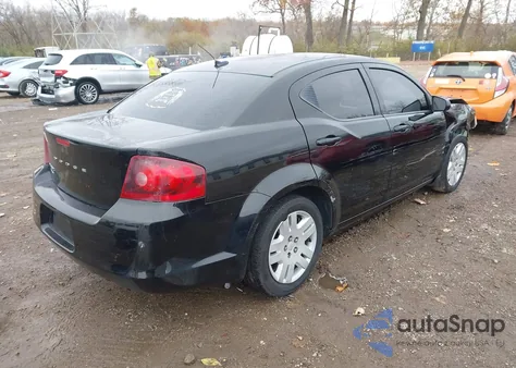 2014 Dodge Avenger Se из США, поврежденный, VIN 1C3CDZAB5EN103080